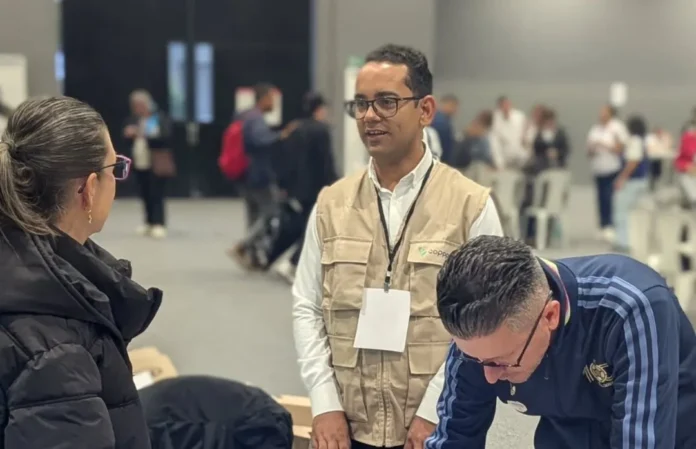 Jhonatan Liriano destaca organización y civismo en las elecciones de Colombia