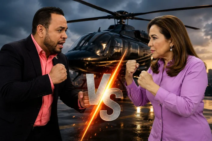 José Paulino critica uso de helicóptero por Mayra Jiménez en actividades del programa Supérate