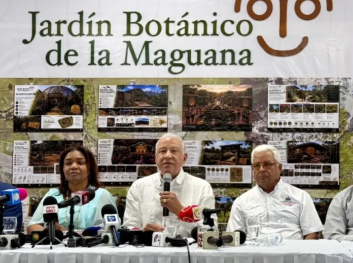 Andrés Bautista garantiza respaldo económico del Gobierno para el Jardín Botánico de La Maguana