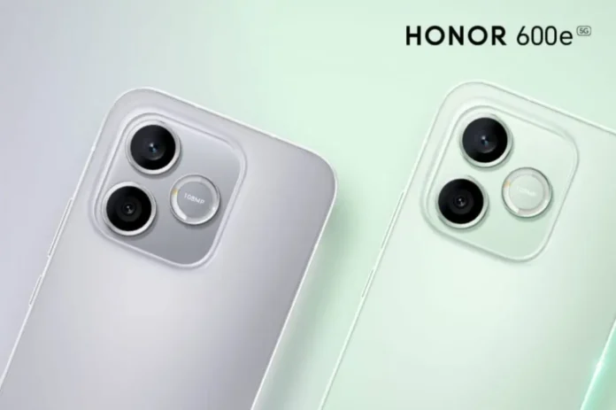 Nuevo HONOR 600e: Imagen a Video con AI 2.0 y cámara ultra nítida de 108MP al alcance de todos