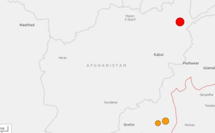 Este sábado se registra temblor en Afganistán magnitud 6.1