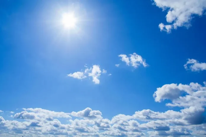 Hoy predominará un cielo mayormente soleado en el país