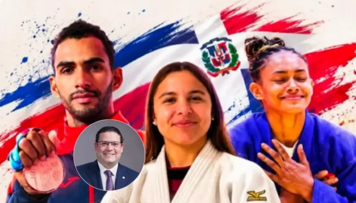 Eduardo Sanz Lovatón felicita a los campeones de oro de República Dominicana en los Juegos Centroamericanos y del Caribe Santo Domingo 2026