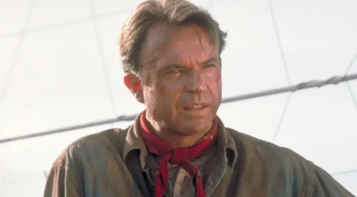 Murió Sam Neill, protagonista de Jurassic Park
