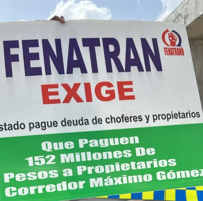 FENATRANO marcha para exigir al Estado el pago de RD$152 millones y reclamar mejoras en servicios básicos