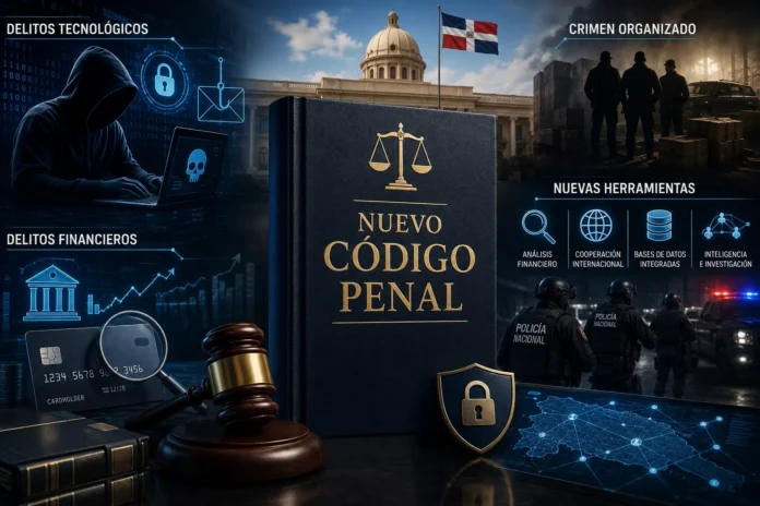 Código Penal incorpora nuevos delitos y fortalece persecución del crimen organizado