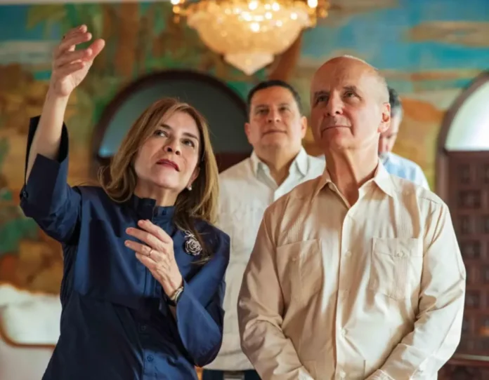 Expresidente de Costa Rica valora gestión de Carolina Mejía en Santo Domingo