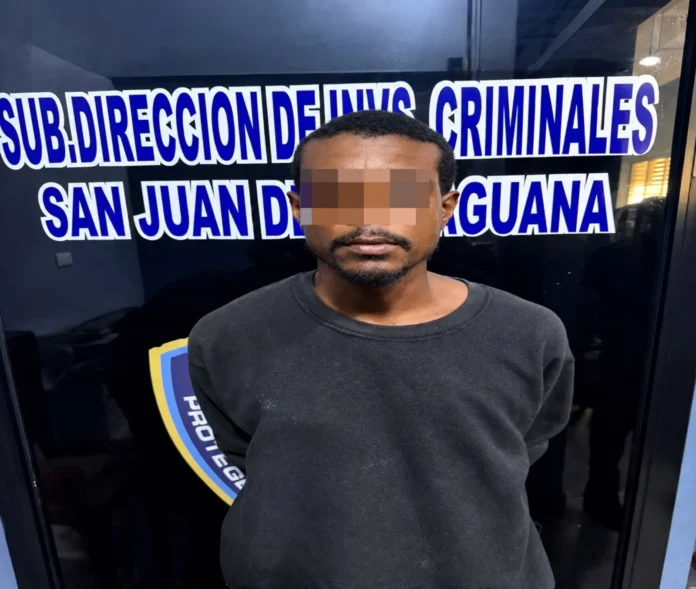 Policía Nacional apresa a presunto implicado en robo a vivienda en San Juan de la Maguana