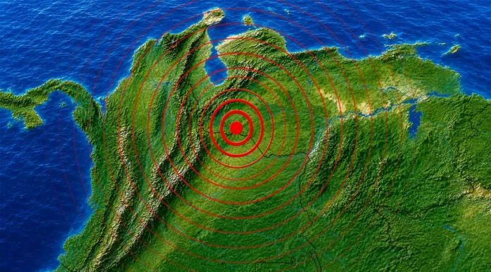 Temblor de 6,7 sacude la mayor parte de Colombia